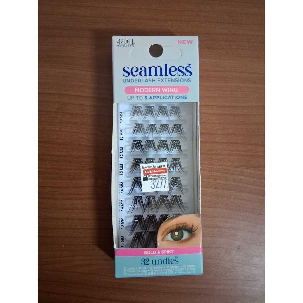 Ardell Seamless Underlash Extensions Modern Wing Bold & Spiky 32 Pack